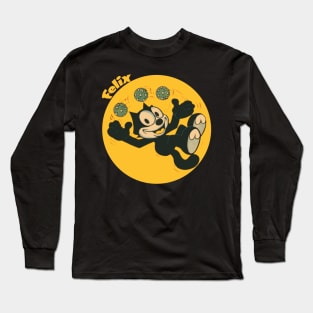 Felix The Cat - Retro Fan Art Long Sleeve T-Shirt